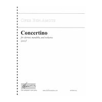 Concertino : For Clarinet, Mandolin and Orchestra (2011).