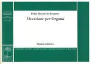Elevazione : Per Organo / edited by Marco Ruggeri.