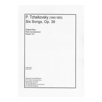 6 Songs, Op. 38 : For Voice and Piano.