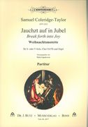 Jauchzt Auf In Jebe = Break Forth Into Joy : Für S- Oder T-Solo, Chor SATB und Orgel.