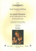 In Natali Domini : Weichnachtsmotette Für SATB (Soli Ad Lib.), 2 Violinen und Generalbass.