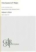 Trio Sonata In F Major : For Oboe, Violin & Basso Continuo / edited by Alejandro Garri.