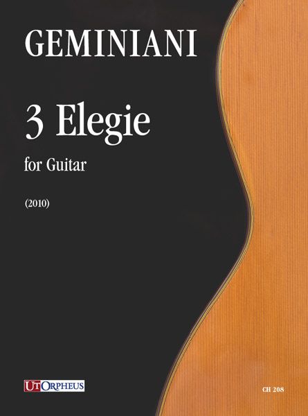 3 Elegie : For Guitar (2010).