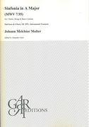 Sinfonia In A Major (Mwv 7.95) : For 2 Horns, Strings and Basso Continuo / Ed. Alejandro Garri.