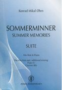 Sommerminner = Summer Memories : Suite For Alto Flute and Piano.