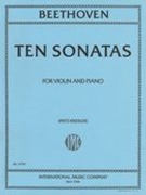 Ten Sonatas : For Violin and Piano / edited by Kreisler.