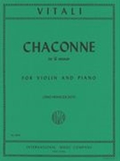 Chaconne In G Minor : For Violin and Piano.
