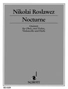 Nocturne : Quintet For Oboe, Two Violas, Violoncello and Harp (1913).