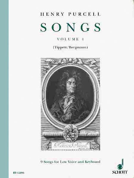 Songs, Vol. 4 : Nine Songs For Low Voice and Keyboard / edited by Tippett & Bergmann.