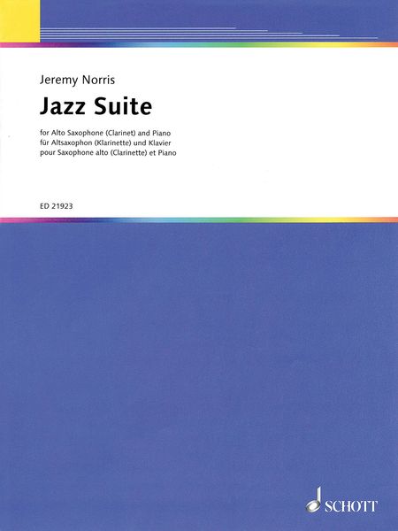 Jazz Suite : For Alto Saxophone (Clarinet) and Piano.