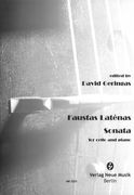 Sonata : For Cello and Piano (1978) / edited by David Geringas.