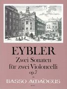 Zwei Sonaten Op. 7 : Für Zwei Violoncelli.