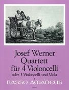 Quartett Op. 6 : Für 4 Violoncelli Oder 3 Violoncelli und Viola.