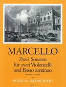 Zwei Sonaten (Sonaten 5 und 6) : Für Zwei Violoncelli und BC.