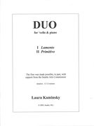 Duo : For Cello and Piano.