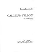 Cadmium Yellow : For String Quartet.