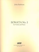 Sonata No. 1 : For Violin and Piano (2011).