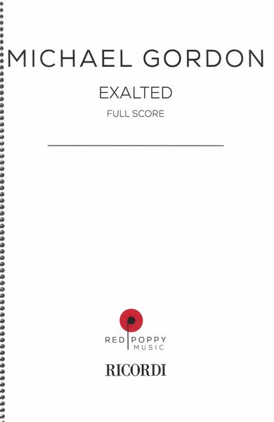 Exalted : For Mixed Chorus and String Quartet (2010).