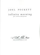 Infinite Morning : For Violin and Piano.