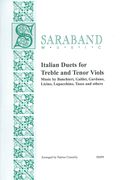 Italian Duets : For Treble and Tenor Viols / arranged by Patrice Connelly.