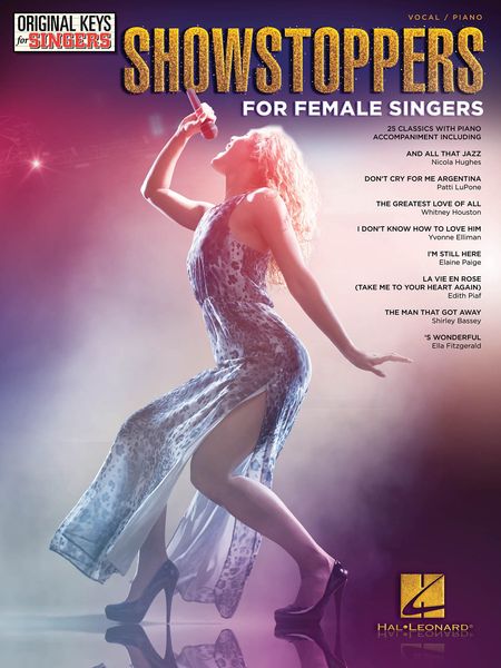 Showstoppers For Female Singers : 25 Classics With Piano Accompaniment.