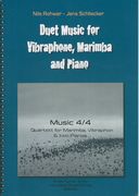 Music 4/4 : Quartet For Marimba, Vibraphone and Two Pianos.