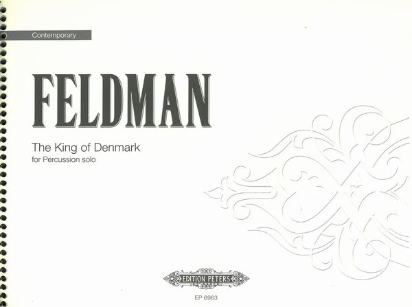The King of Denmark (1964) : For Percussion Solo.