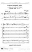 Pacem Relinquo Vobis : For Solo Soprano and SATB Chorus, A Cappella (2003-05).