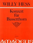 Concert Op. 116 : For Bassettbassoon and Orchester.