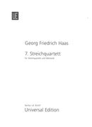 7. Streichquartett : Für Streichquartett und Elektronik (2011).