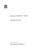 Anachronism : For Ensemble (2013).