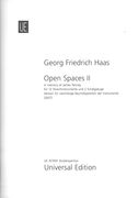 Open Spaces II : Für 12 Streichinstrumente und 2 Schlagzeuge (2007).