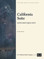 California Suite : For Tuba and Piano.