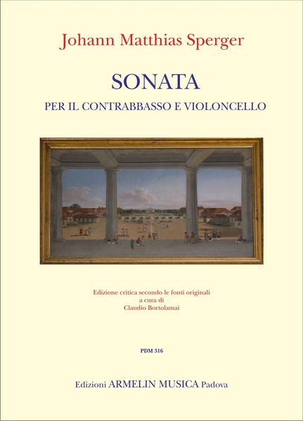Sonata : Per Il Contrabbasso E Violoncello / edited by Claudio Bartolamai.