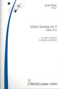 Violin Sonata No. 3 : For Violin and Piano (1999).