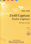 Zwölf Capricen = Twelve Caprices : For Viola.