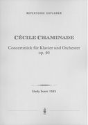 Concertstück, Op. 40 : Pour Piano Et Orchestre.