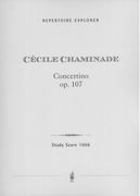 Concertino, Op. 107 : Pour Flute Avec Accompagnement d'Orchestre.