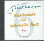 Elektronische und Instrumentale Musik, 1958.