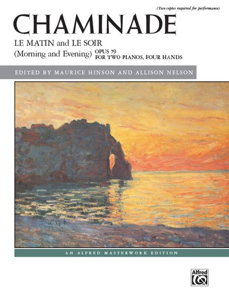 Le Matin and le Soir (Morning and Evening), Op. 79 : For Two Pianos, Four Hands.