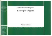 Lento Per Organo / edited by Marco Ruggeri.