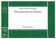 Postcommunio In E Major : Per Organo - Allegro Moderato / edited by Marco Ruggeri.