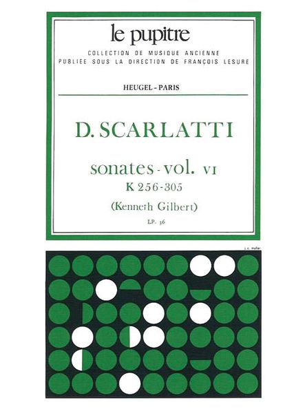 Sonatas For Clavier, Vol. 6, K256-305.