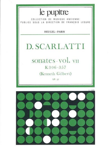 Sonatas For Clavier, Vol. 7, K306-357.