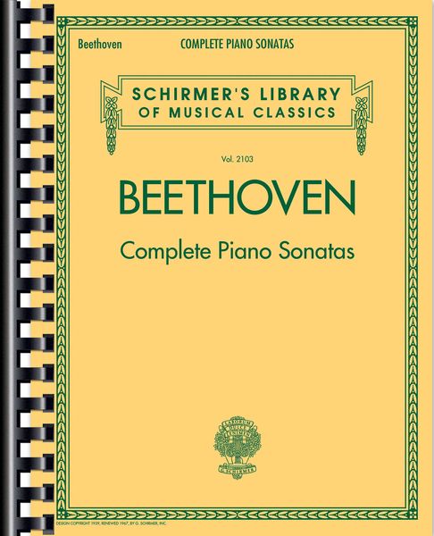 Complete Piano Sonatas / Revised With Fingering by Hans von Bülow and Sigmund Lebert.