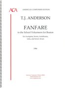 Fanfare To The School Volunteers For Boston : For Brass Ensemble (1986).