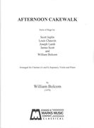 Afternoon Cakewalk : Suite Or Rags For Clarinet (A and E Flat Soprano), Violin and Piano (1979).