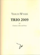 Trio 2009 : For Clarinet, Cello and Piano.