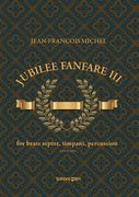 Jubilee Fanfare III : For Brass Septet, Timpani and Percussion (2014).