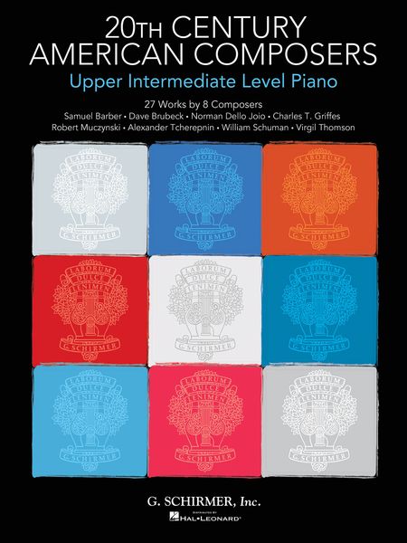 20th Century American Composers : Upper Intermediate Level Piano.